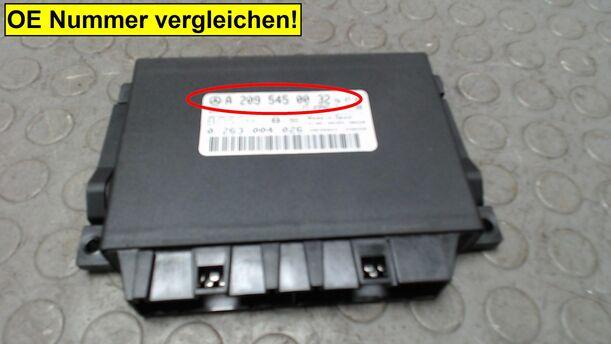 Foto: STEUERGERÄT EINPARKHILFE / PDC eines Mercedes-Benz C 180 T Kompressor