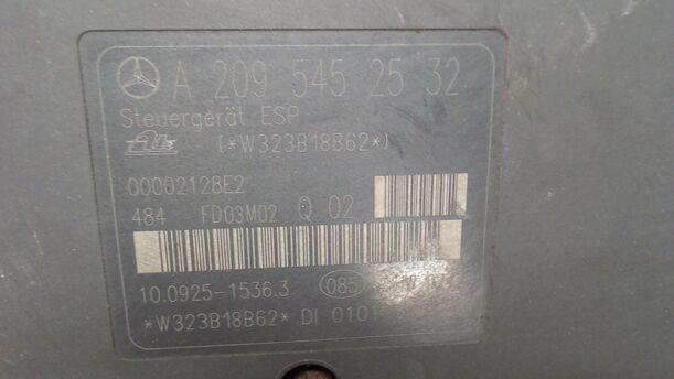 Foto: HAUPTBREMSAGGREGAT ABS / ESP eines Mercedes-Benz C 180 T Kompressor