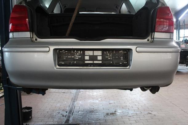 Foto: STOSSFÄNGER/ STOßSTANGE HINTEN ( 6N2 ) eines VW Polo Highline