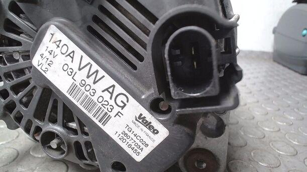 Foto: LICHTMASCHINE ( 140A ) eines VW Golf Plus 1.6 TDI DPF DSG Highline