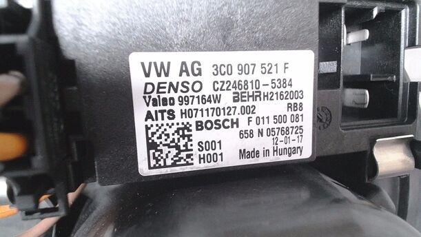 Foto: HEIZUNGSGEBLÄSE eines VW Golf Plus 1.6 TDI DPF DSG Highline