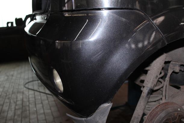 Foto: STOSSFÄNGER/ STOßSTANGE HINTEN ( AB 2005 ) eines Chevrolet Matiz 0.8 Highline