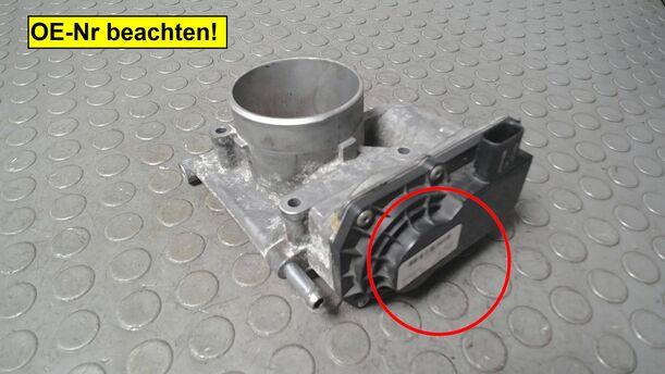 Foto: DROSSELKLAPPENSTUTZEN/ DROSSELKLAPPE eines Mazda 6 Sport Kombi 2.0