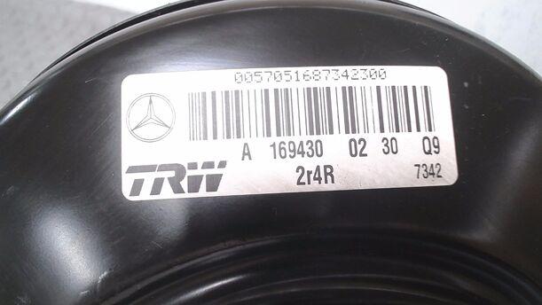 Foto: BREMSKRAFTVERSTÄRKER eines Mercedes-Benz B 200 CDI Autotronic