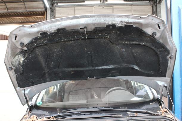 Foto: MOTORHAUBE eines Peugeot 307 HDi SW 110