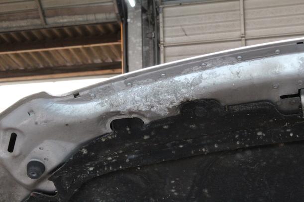 Foto: MOTORHAUBE eines Peugeot 307 HDi SW 110