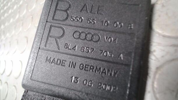 Foto: SICHERHEITSGURT VORN RECHTS (FACELIFT-4/5 TÜRER) eines Audi A3 1.9 TDI