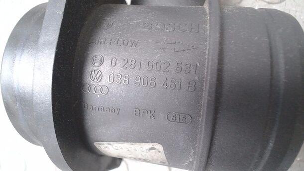 Foto: LUFTMASSENMESSER BOSCH eines Audi A3 1.9 TDI