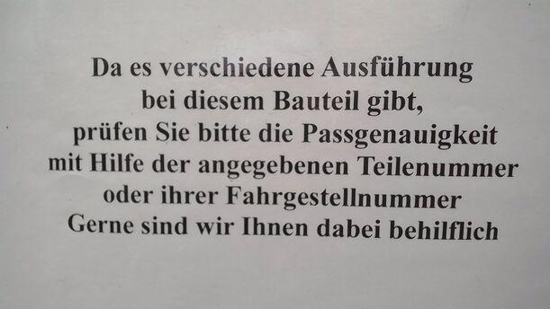 Foto: LUFTMASSENMESSER BOSCH eines Audi A3 1.9 TDI