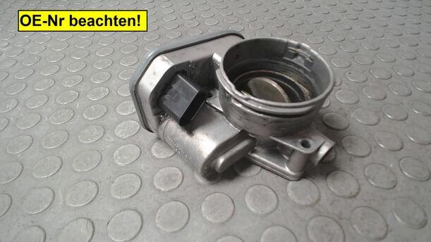 Foto: DROSSELKLAPPENSTUTZEN/ DROSSELKLAPPE eines Audi A3 1.9 TDI