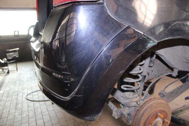 Foto: STOSSFÄNGER/ STOßSTANGE HINTEN ( FACELIFT ) eines Opel Agila 1.2 16 V