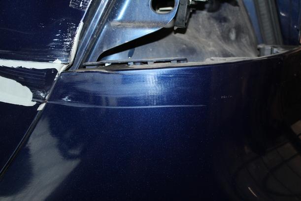 Foto: STOSSFÄNGER/ STOßSTANGE HINTEN ( LIMOUSINE ) eines VW Golf 1.4 FSI