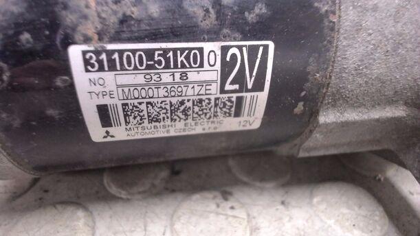 Foto: ANLASSER / STARTER eines Suzuki Splash 1.0