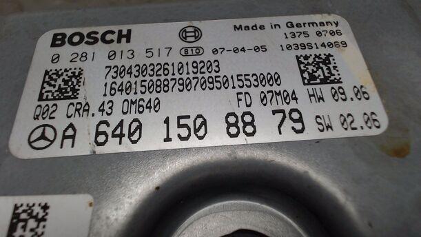 Foto: STEUERGERÄT EINSPRITZUNG eines Mercedes-Benz B 180 CDI Special