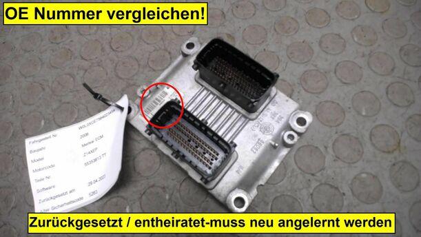 Foto: STEUERGERÄT EINSPRITZUNG (ENTHEIRATET) eines Opel Meriva 1.4 GL 1,8 E