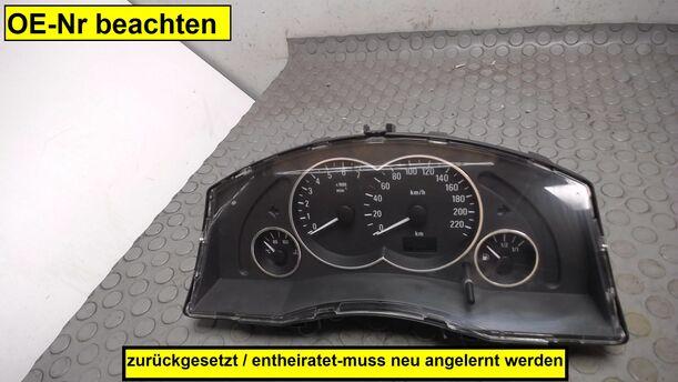 Foto: TACHOEINHEIT (ENTHEIRATET) eines Opel Meriva 1.4 GL 1,8 E