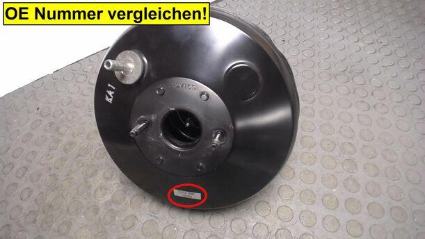 Foto: BREMSKRAFTVERSTÄRKER eines Toyota Yaris 1.3 VVT-i Multi Mode CL