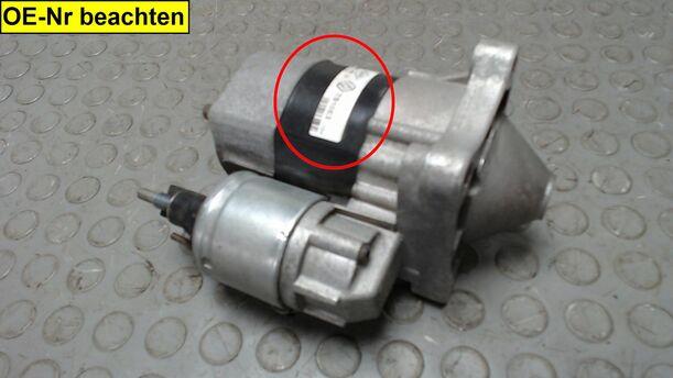 Foto: ANLASSER / STARTER VALEO eines Dacia Duster 1.6 16V 4x2 GLX