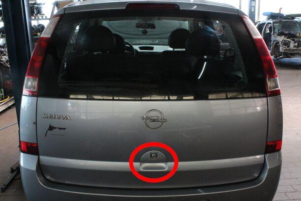 Foto: HECKKLAPPE / HECKDECKEL eines Opel Meriva 1.4 TS