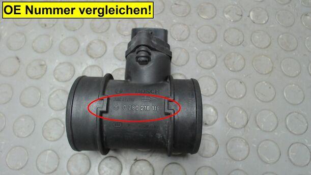 Foto: LUFTMASSENMESSER BOSCH eines Opel Meriva 1.4 Beauty