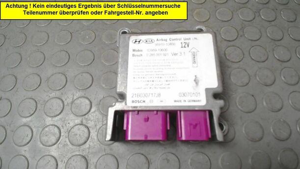 Foto: STEUERGERÄT AIRBAG/ AIRBAGSTEUERGERÄT eines Kia Carens CRDi DPF