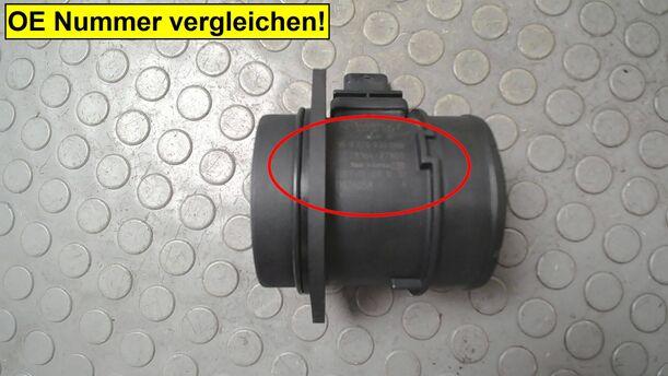 Foto: LUFTMASSENMESSER eines Kia Carens CRDi DPF
