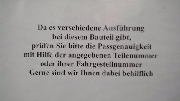 Foto: WARNBLINKSCHALTER eines Kia Carens CRDi DPF
