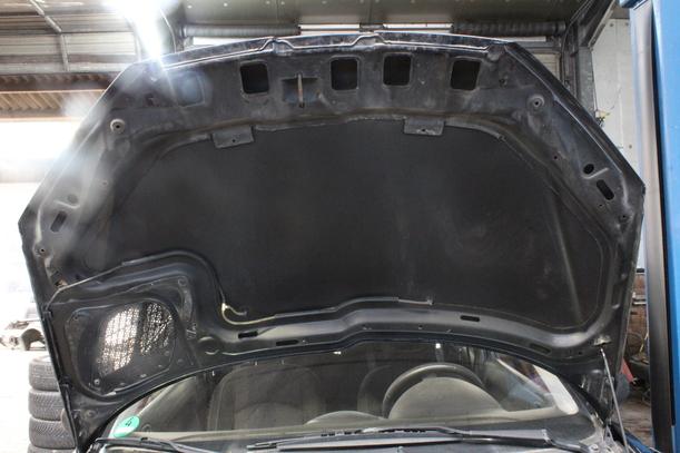 Foto: MOTORHAUBE ( LACKIERUNGSBEDÜRFTIG ) eines Peugeot 206 110