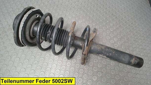 Foto: FEDERBEIN VORN LINKS eines Peugeot 206 110 Highline