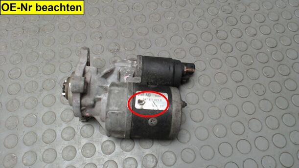 Foto: ANLASSER / STARTER (ZUBEHÖR) eines Skoda Fabia 1.4 Combi Highline