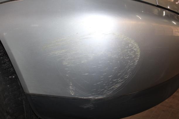 Foto: STOSSFÄNGER/ STOßSTANGE HINTEN ( LACKIERUNGSBEDÜRFTIG ) eines Audi A3 1.6 TX