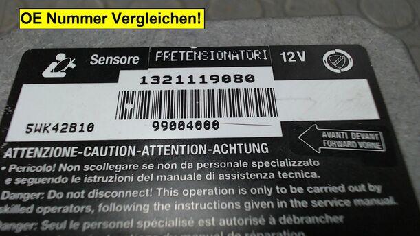 Foto: AIRBAGSTEUERGERÄT eines Fiat Ducato Maxi 232.648.0 TX