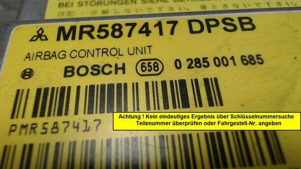 Foto: AIRBAGSTEUERGERÄT eines Mitsubishi Colt CZ3 1.1