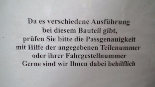 Foto: ANTRIEBSWELLE LINKS eines Citroen C4 1.4 16V