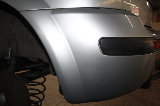 Foto: STOSSFÄNGER / STOßSTANGE HINTEN ( PLURIEL ) eines Citroen C3 Pluriel 1.4