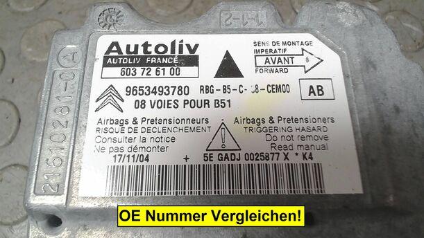Foto: AIRBAGSTEUERGERÄT/ STEUERGERÄT AIRBAG eines Citroen C4 1.4 16V