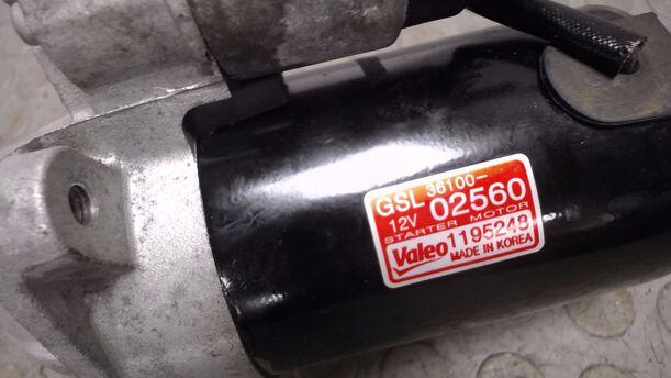 Foto: ANLASSER / STARTER VALEO eines Hyundai Getz 1.1