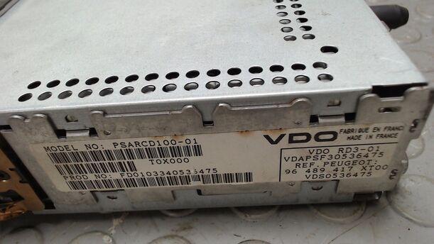 Foto: RADIO eines Citroen C3 Pluriel 1.4