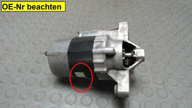 Foto: ANLASSER / STARTER (ZUBEHÖR) eines Citroen C3 Pluriel 1.4