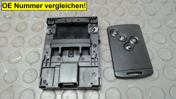 Foto: KARTENLESER / ZÜNDSCHLOSS eines Renault Scenic dCi 130 FAP I-WAY +