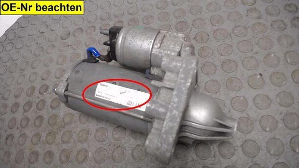 Foto: ANLASSER / STARTER VALEO eines Citroen C3 Picasso HDi 90 FAP I-WAY +