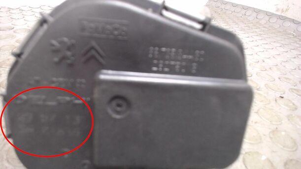 Foto: DROSSELKLAPPENSTUTZEN DELPHI eines Citroen C3 Picasso HDi 90 FAP I-WAY +