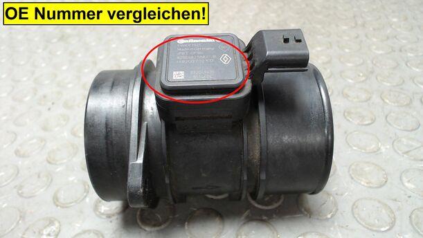 Foto: LUFTMASSENMESSER CONTINENTAL eines Renault Scenic dCi 130 FAP I-WAY +