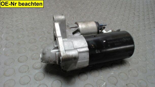 Foto: ANLASSER / STARTER  BOSCH eines Renault Scenic dCi 130 FAP I-WAY +