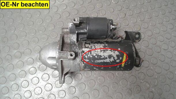 Foto: ANLASSER / STARTER  BOSCH eines Opel Astra 2.0 DTI