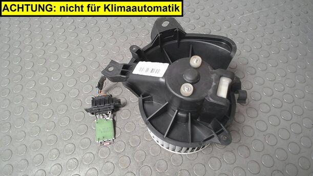 Foto: HEIZUNGSGEBLÄSE eines Opel Corsa 1.2 16V (ecoFLEX) Easytronic