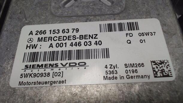 Foto: STEUERGERÄT EINSPRITZUNG / MOTORSTEUERGERÄT eines Mercedes-Benz A 150