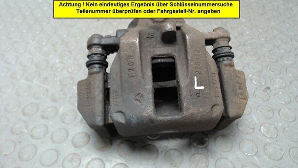 Foto: BREMSSATTEL VORN LINKS eines Mercedes-Benz A 150