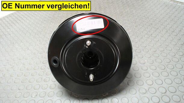 Foto: BREMSKRAFTVERSTÄRKER eines Mercedes-Benz A 150