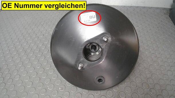 Foto: BREMSKRAFTVERSTÄRKER eines Opel Corsa 1.2 16V (ecoFLEX) Easytronic